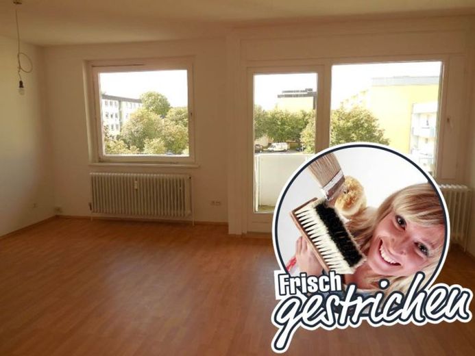 Frisch Renovierte 3 Zimmer-Wohnung mit Balkon – Foto 1