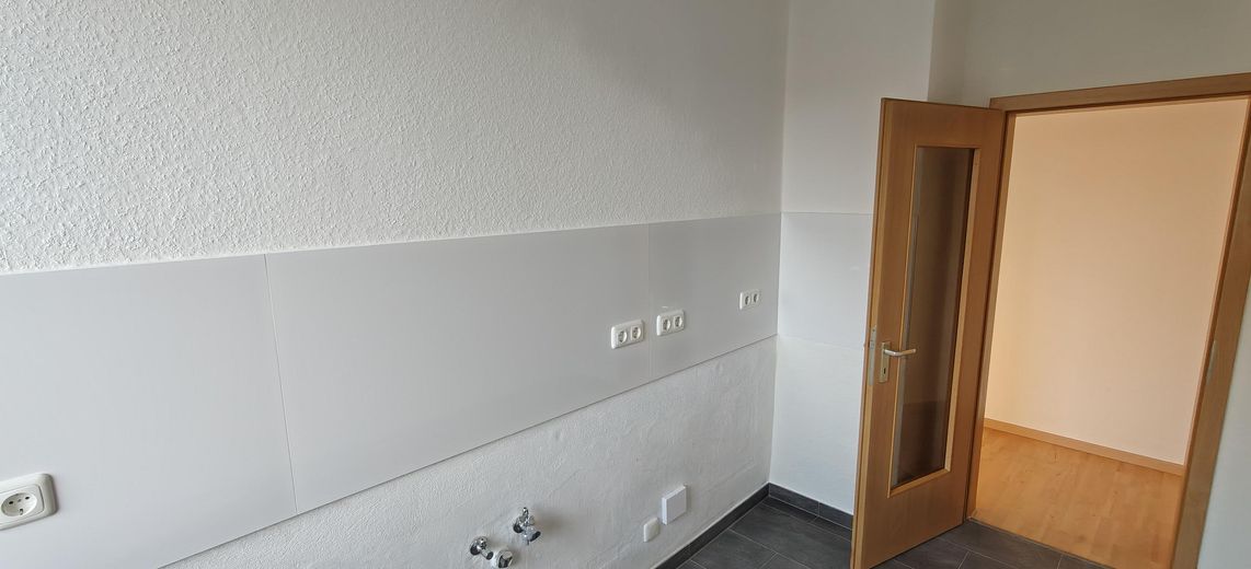 2-Raum-Wohnung in Röderau (Erstbezug nach umfassender Renovierung) – Küche