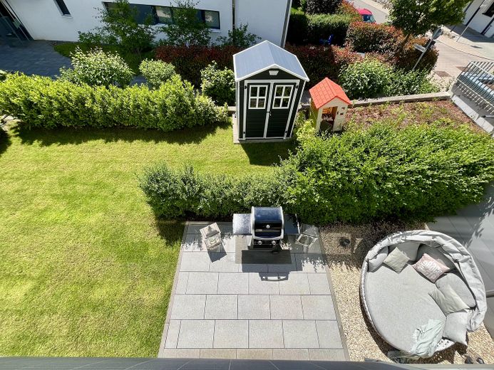 Garten Luftbild