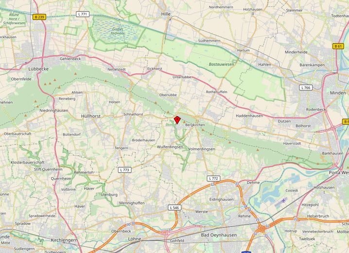 Idyllisch und naturnah: Attraktives Baugrundstück in Bad Oeynhausen - Wulferdingsen – Makrolage 00-794