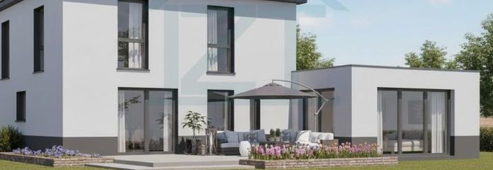 Villa urbana moderna con vivienda independiente incluida en una parcela de aprox. 1.000 m² en Rothenstein-Ölknitz.