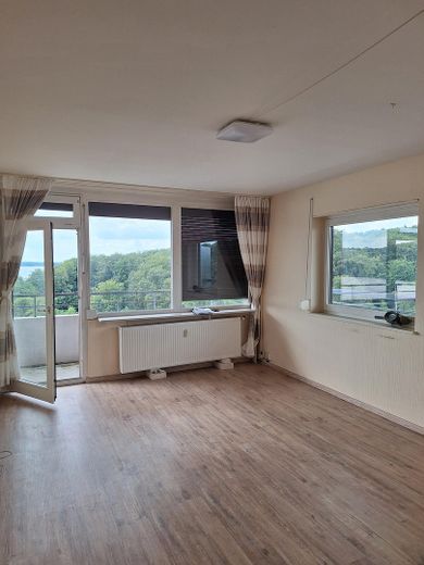 Bad Malente - 2-Wohnung am Dieksee mit Seeblick u. Eckbalkon – Wohnzimmer
