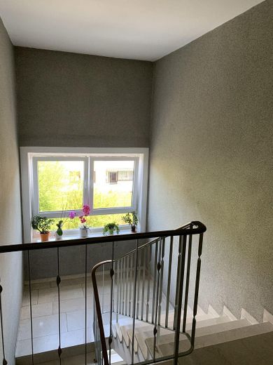 Blick ins Treppenhaus des MFH.