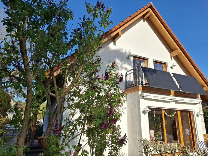 Traumhaftes Familienidyll in Glienicke/Nordbahn Einfamilienhaus – von privat – Außenansicht Garten