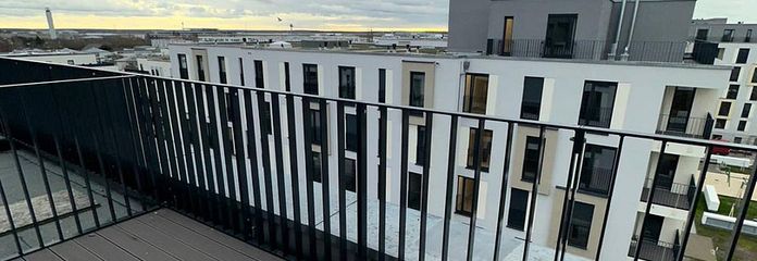 Penthouse Wohnung mit Dachterrasse EBK und E-Tiefgaragenstellplatz – Dachterrasse