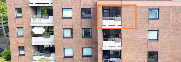 Modernes Apartment mit Loggia, Einbauküche und eigenem Stellplatz