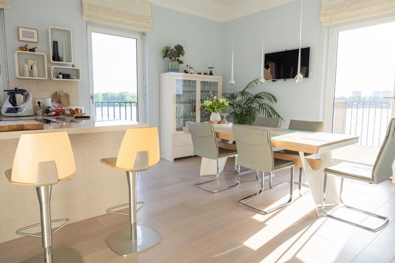 ¡Ubicación, ubicación, ubicación! ¡Apartamento en la Speicherstadt junto al agua! – Küche
