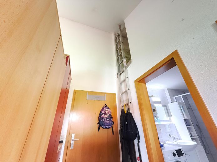 Zugang zum Abstellraum