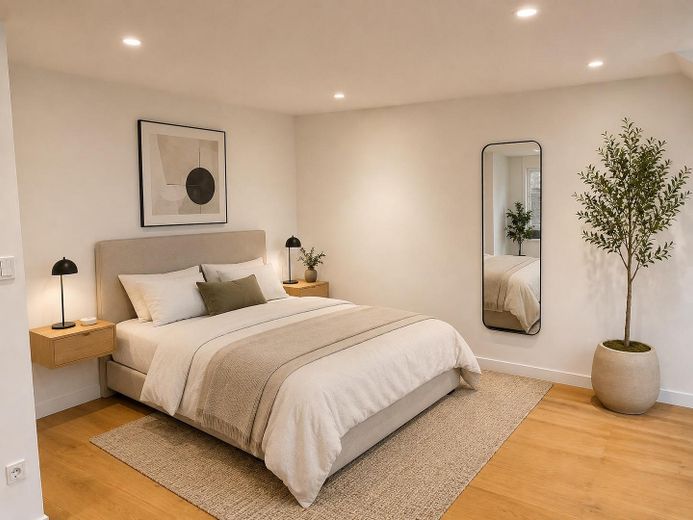 Möbliertes 2-Zimmer Apartment mit Alpenblick - ideal für WG oder Flatsharing – Zimmer 1 - Visualisierung