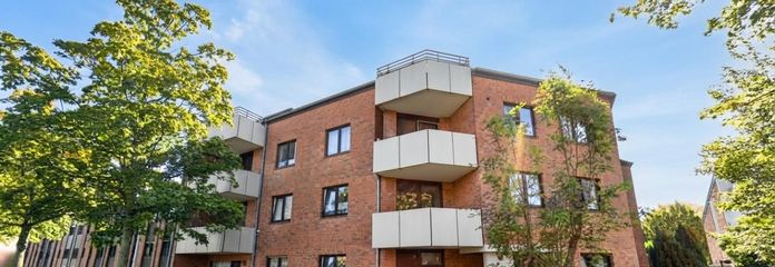 Mönchengladbach-Giesenkirchen: 3-pokojowe mieszkanie z loggią do wynajęcia – Außenansicht