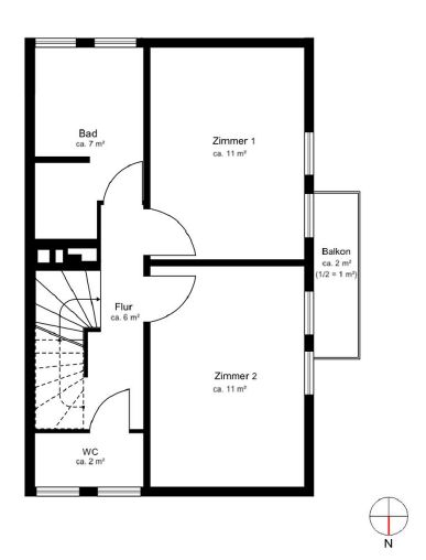Grundriss 1. OG