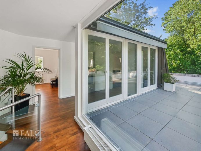 Wohn(t)raum über 2 Etagen mit Dachterrasse, Balkon, 2 Einstellplätzen, Einbau Wärmepumpe 2026 – Dachterrasse (3.OG)