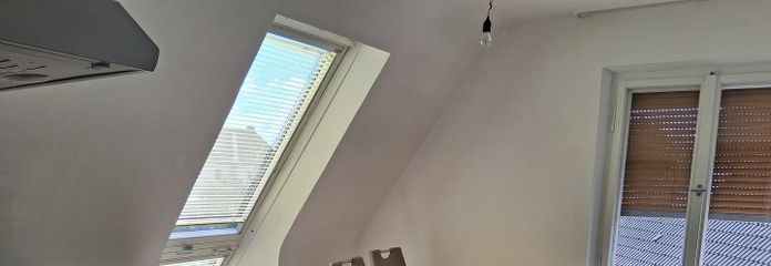 Single-Wohnung, hell und ansprechend, in grüner und doch zentraler Lage – Küche im bewohnten Zustand