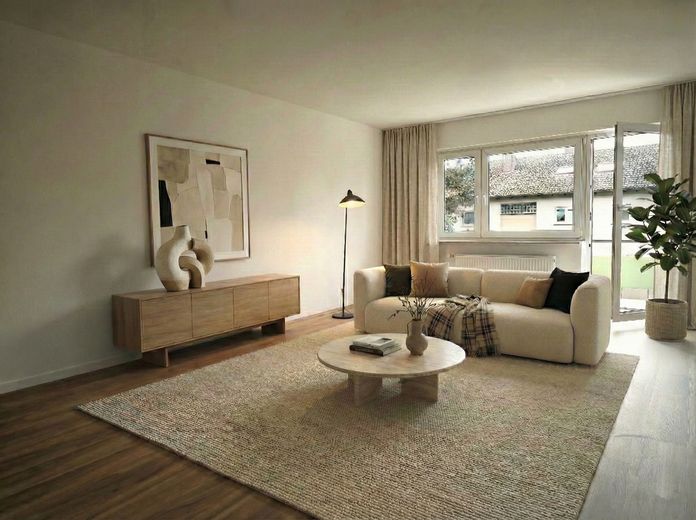 Bezugsfrei: sanierte, helle 3-Zimmer mit großem Balkon, Einbauküche inkl. Garage – Foto 21