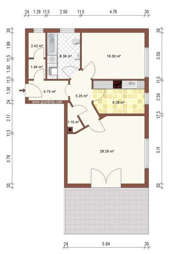 FÜR KAPITALANLEGER - GEPFLEGTES INVESTMENT IM SPECKGÜRTEL – Grundriss