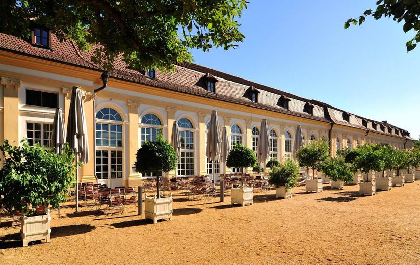Freischankfläche im Hofgarten
