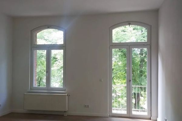 Helle Singlewohnung mit Balkon nahe Osloer Straße