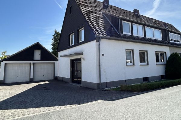 Attractive semi-detached house in an absolutely quiet location in Bergkamen-Rünthe