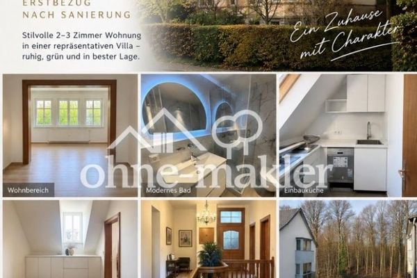 Ideal für Paare & Homeoffice: Wohnung in einer Vila in Toplage mit 2 separaten Arbeitsbereichen