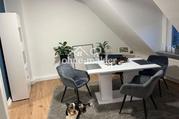 4-Zimmer-Wohnung mit EBK und Garten zu vermieten! Haustiere erlaubt!