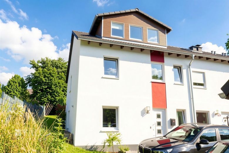 Eleganz, die begeistert - Komfort, der bleibt – Haus Ansicht vorne