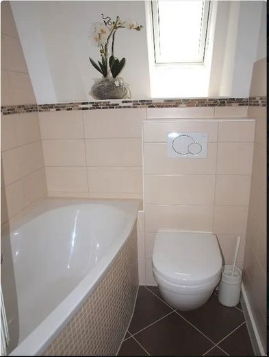 Apartment mit Aussicht chic möbliert 35qm Elberfeld Nähe Rathaus, St. Josef, Bayer + Nordbahntrasse – Bad