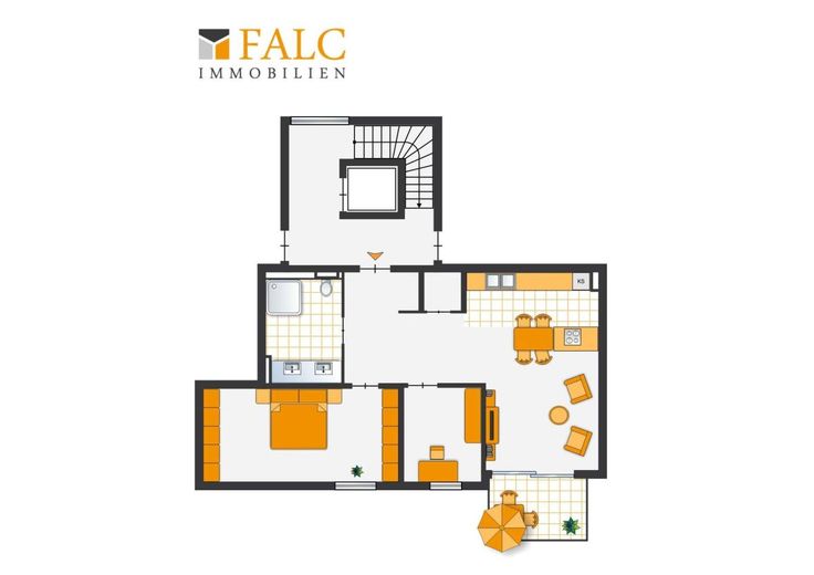 Erstbezug im Neubau: Stilvolle 2-Zimmer-Wohnung mit sonnigem Balkon – Alternativer Grundriss: 3 Zimmer