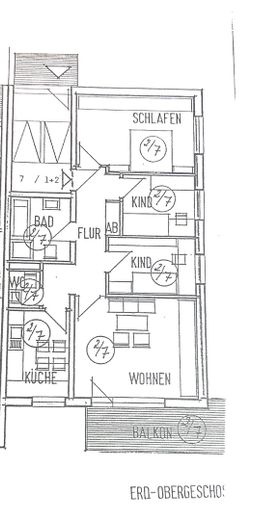 Grundriss Wohnung