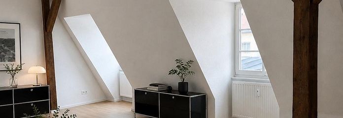 Insel-Wohnung mit Seeblick – Wohnbereich Teilansicht