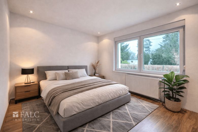 **Ein Ort zum Verlieben**FALC IMMOBILIEN – Schlafzimmer Bsp.