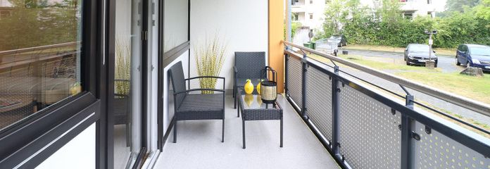 Balkon vor jedem Zimmer