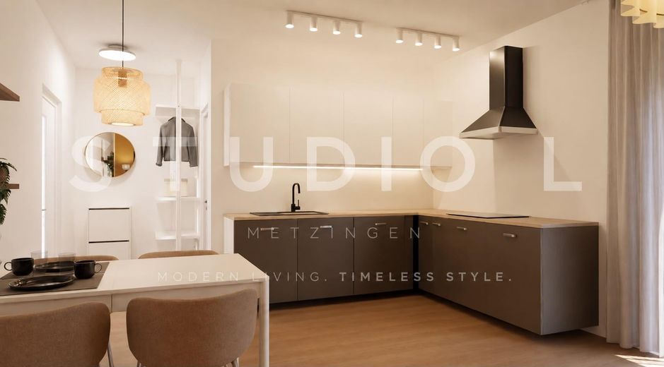 Erstbezug – Möblierte 2-Zimmer-Neubauwohnung im KfW-55-Effizienzhaus Metzingen – Foto 1