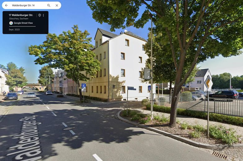 Ansicht Waldenburger Str.