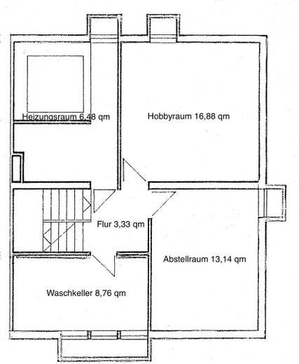Doppelhaushälfte mit großem Garten & Ausbaupotenzial im Musikerviertel Geretsried – Kellergeschoss
