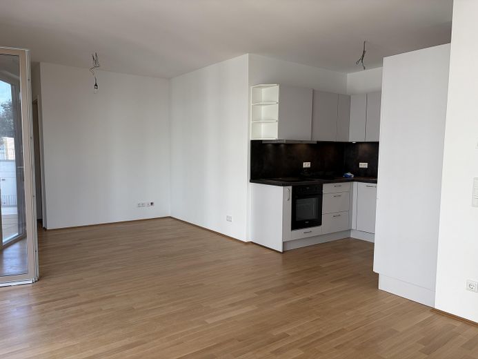 Helle möblierte 2-Zimmer-Wohnung Neubau in Prenzlauer Berg – Wohnküche