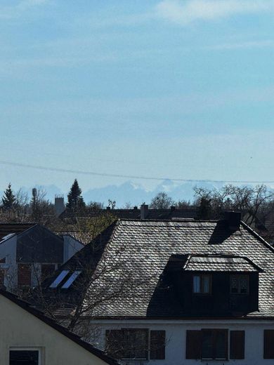 Bergblick von der Wohnung aus