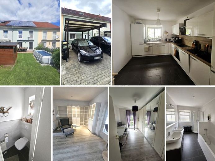 2019 renov. RMH in familienfreundlicher Umgebung! EBK, Terrasse, kl. Garten, Carport mit Wallbox – Foto 1