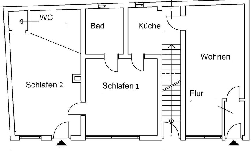Moderne 3-Zimmer-Wohnung in Eppertshausen – Grundriss der Wohnung