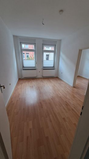 Lüneburg 2,5 Zimmer Wohnung mit eigenem Garten, zu Fuß in nur 5 Min zum Marktplatz. – Schlafzimmer ohne Möbel