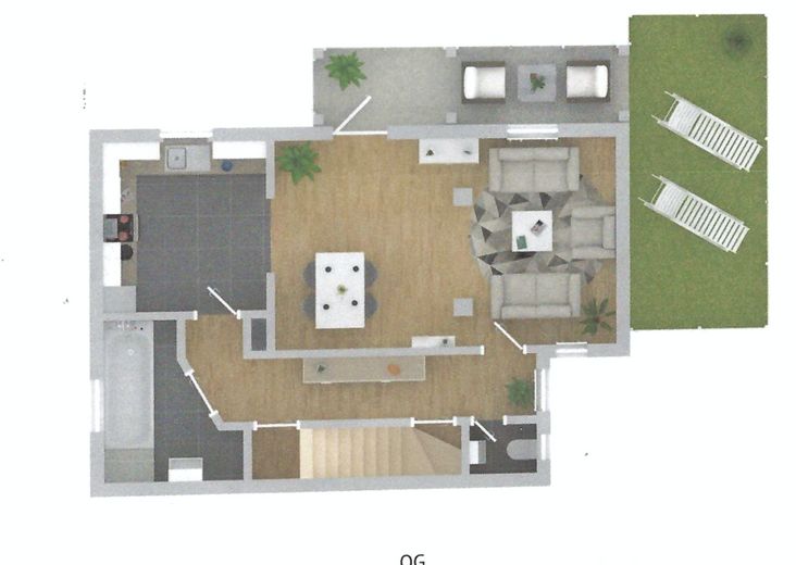 Raumwunder: Haus mit 6,5 Zimmern, hochwertiger EBK in Citylage – Grundriss OG