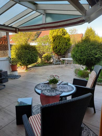 Überdachte Terrasse