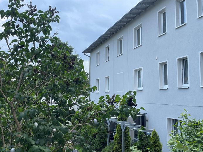 Rückansicht des Hauses