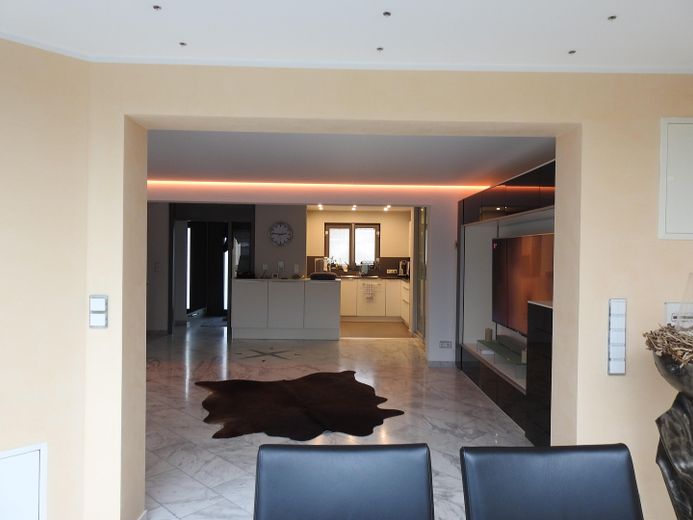 Blick WG  ins Wohnzimmer 