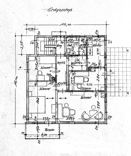 Grundriss Erdgeschoss