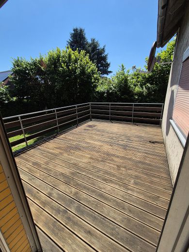 Dorfidyll im Grünen, stadtnah und doch auf dem Land – Terrasse