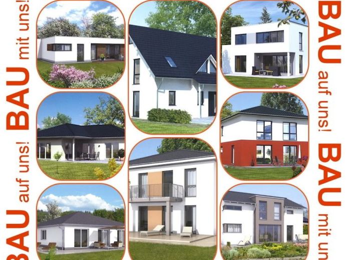 BAU auf uns! Bau mit uns! Vom ROHBAUHAUS plus Fertigstellungspakete oder als schlüsselfertiges Haus auf Deinem Grundstück! – Foto 1