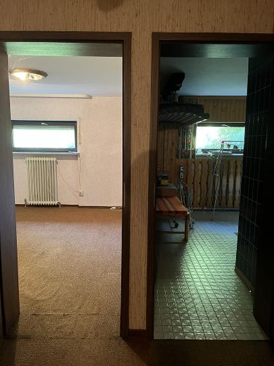 Saunabereich und Gästezimmer