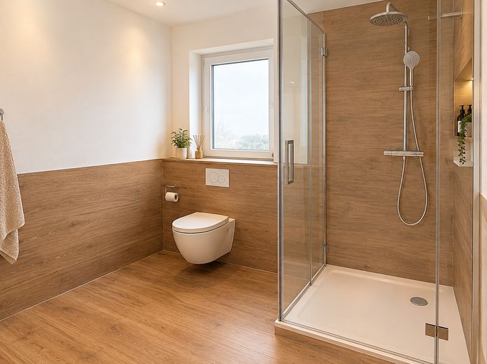 Appartamento mansardato con aria condizionata - Nuova costruzione – Badezimmer - WC / Dusche