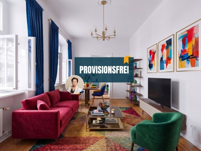 SENZA PROVVIGIONE + Libero subito! Appartamento d’epoca di 2 locali con area esterna privata di 32 m²! A 200 m dal Ku’damm! – Foto 1