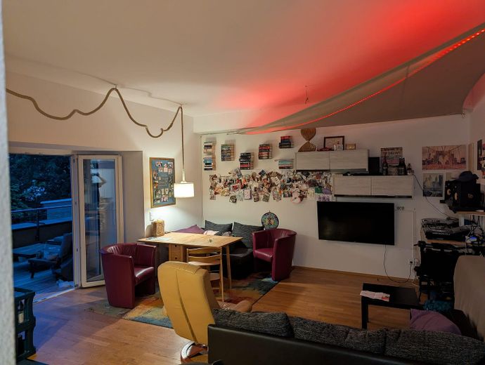 Wohnzimmer gen Norden